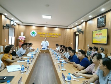 Hình ảnh chi tiết tin tức Hội nghị sơ kết công tác Y tế 6 tháng đầu năm, triển khai nhiệm vụ 6 tháng cuối năm 2022.  Hình ảnh tin tức Hội nghị sơ kết công tác Y tế 6 tháng đầu năm, triển khai nhiệm vụ 6 tháng cuối năm 2022.