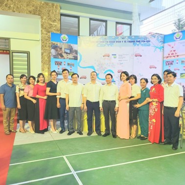 Hình ảnh chi tiết tin tức Trung tâm y tế thành phố Yên Bái tham gia không gian Chuyển đổi số tại Đồng Tâm Hình ảnh tin tức Trung tâm y tế thành phố Yên Bái tham gia không gian Chuyển đổi số tại Đồng Tâm