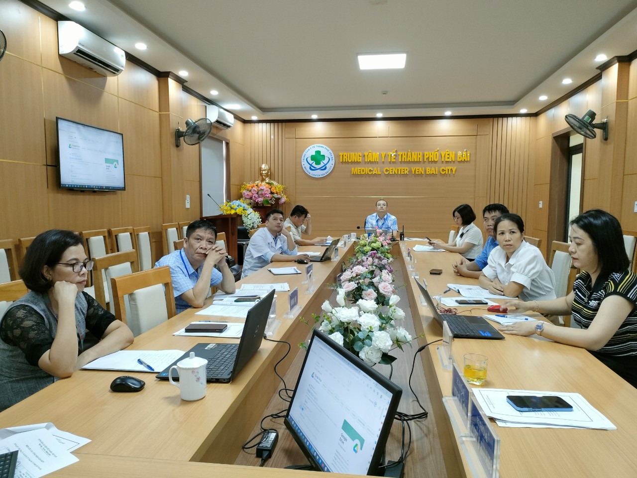 Hình ảnh tin tức Trung tâm y tế thành phố Yên Bái nghiệm thu sáng kiến khoa học năm 2023