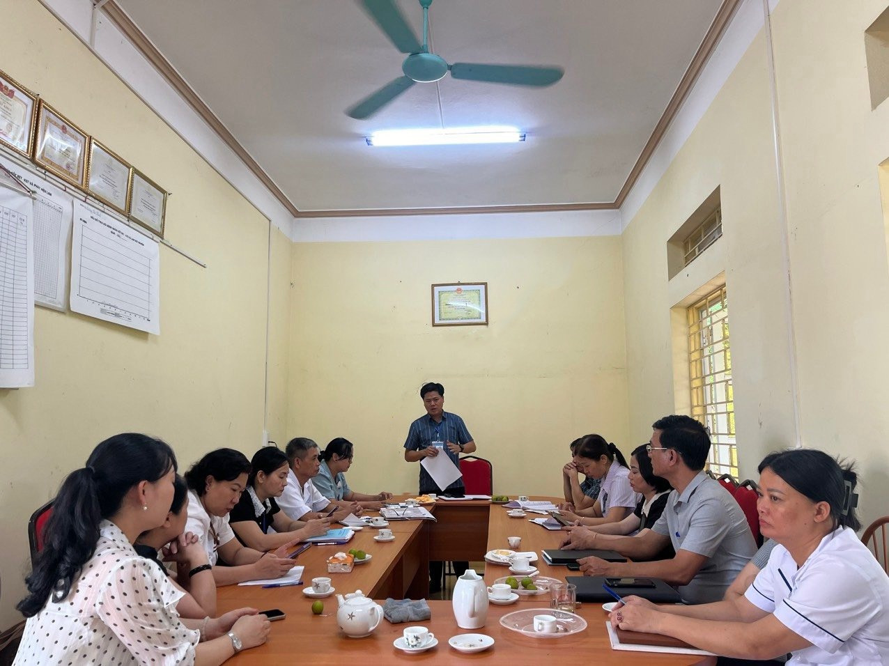 Hình ảnh tin tức Thành phố Yên Bái: Kiểm tra công tác y tế tại các Trạm Y tế xã, phường 6 tháng đầu năm 2024.