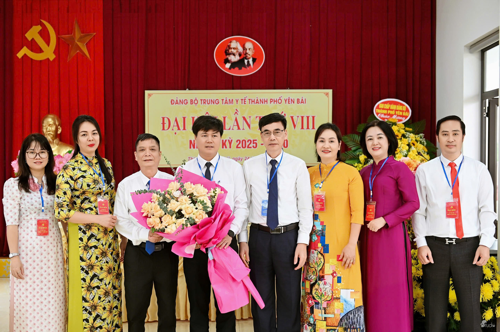 Hình ảnh tin tức Đại hội Đảng bộ Trung tâm Y tế thành phố Yên Bái lần thứ VIII, Nhiệm kỳ 2025 -2030