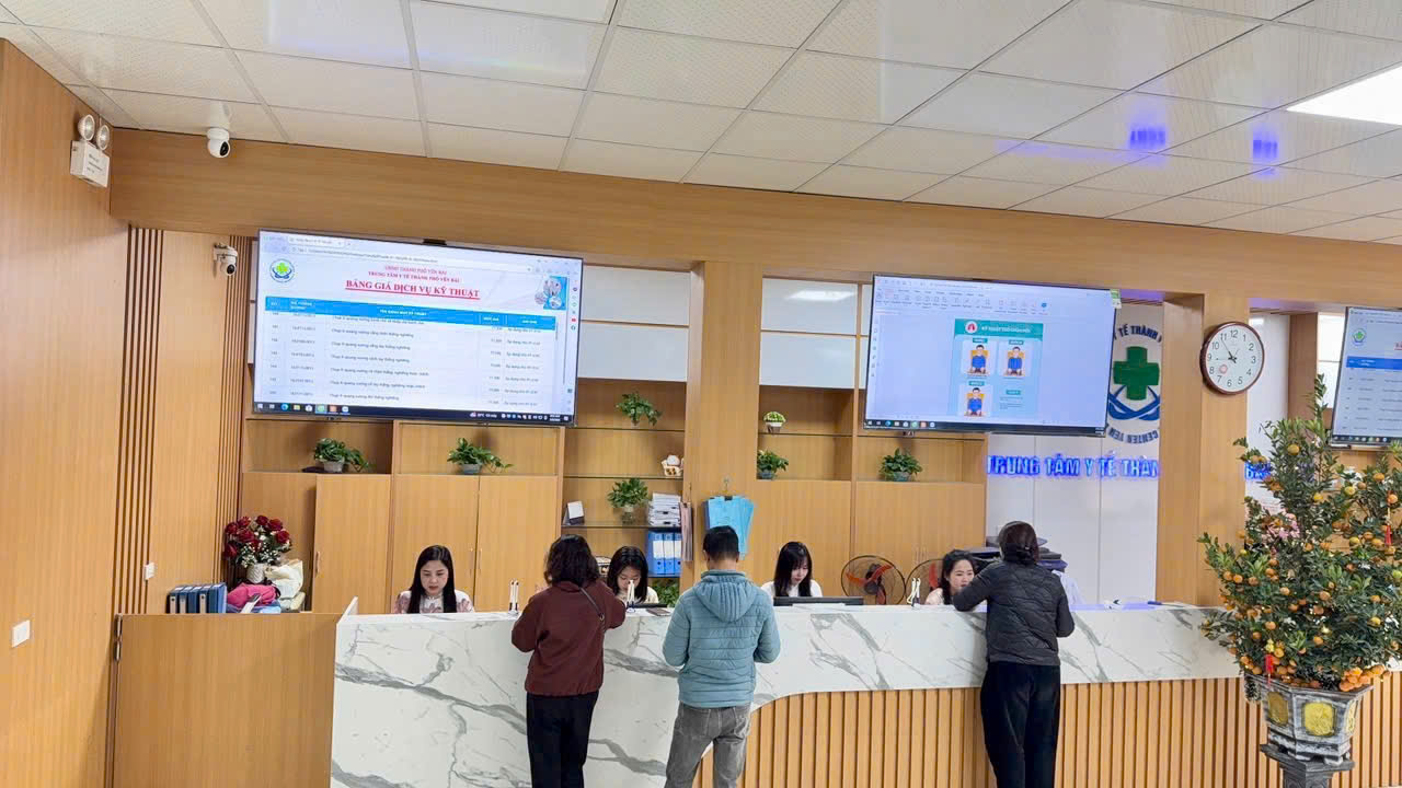 Hình ảnh tin tức Quầy thu viện phí Trung tâm Y tế khu vực Yên Bái: Điểm kết nối tận tâm và trách nhiệm