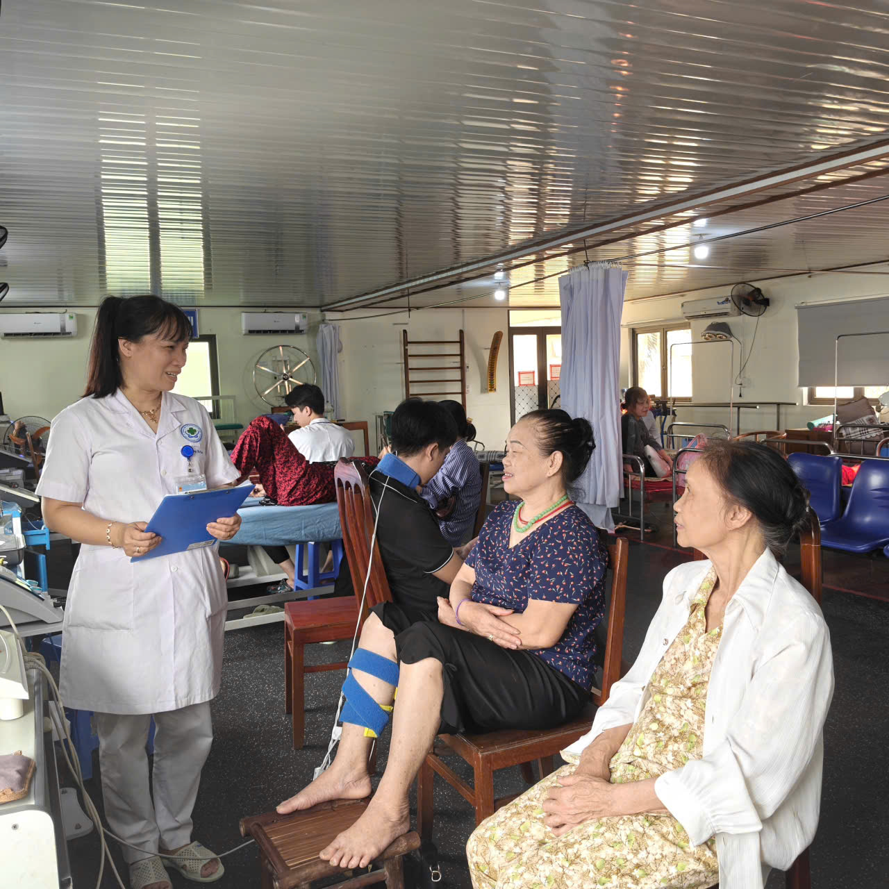 Hình ảnh tin tức Trung tâm Y tế khu vực Yên Bái tổ chức các hoạt động hưởng ứng Ngày Sức khỏe toàn dân