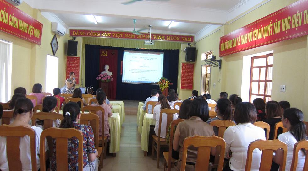 Hình ảnh tin tức Tập huấn nâng cao năng lực chuyên môn cho cán bộ làm công tác An toàn vệ sinh thực phẩm