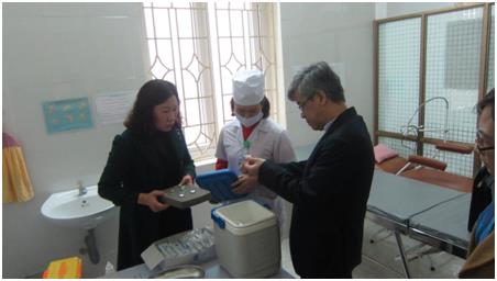 Hình ảnh tin tức Trung tâm Y tế thành phố Yên Bái làm việc đoàn giám sát về triển khai vắc xin Com BE Five