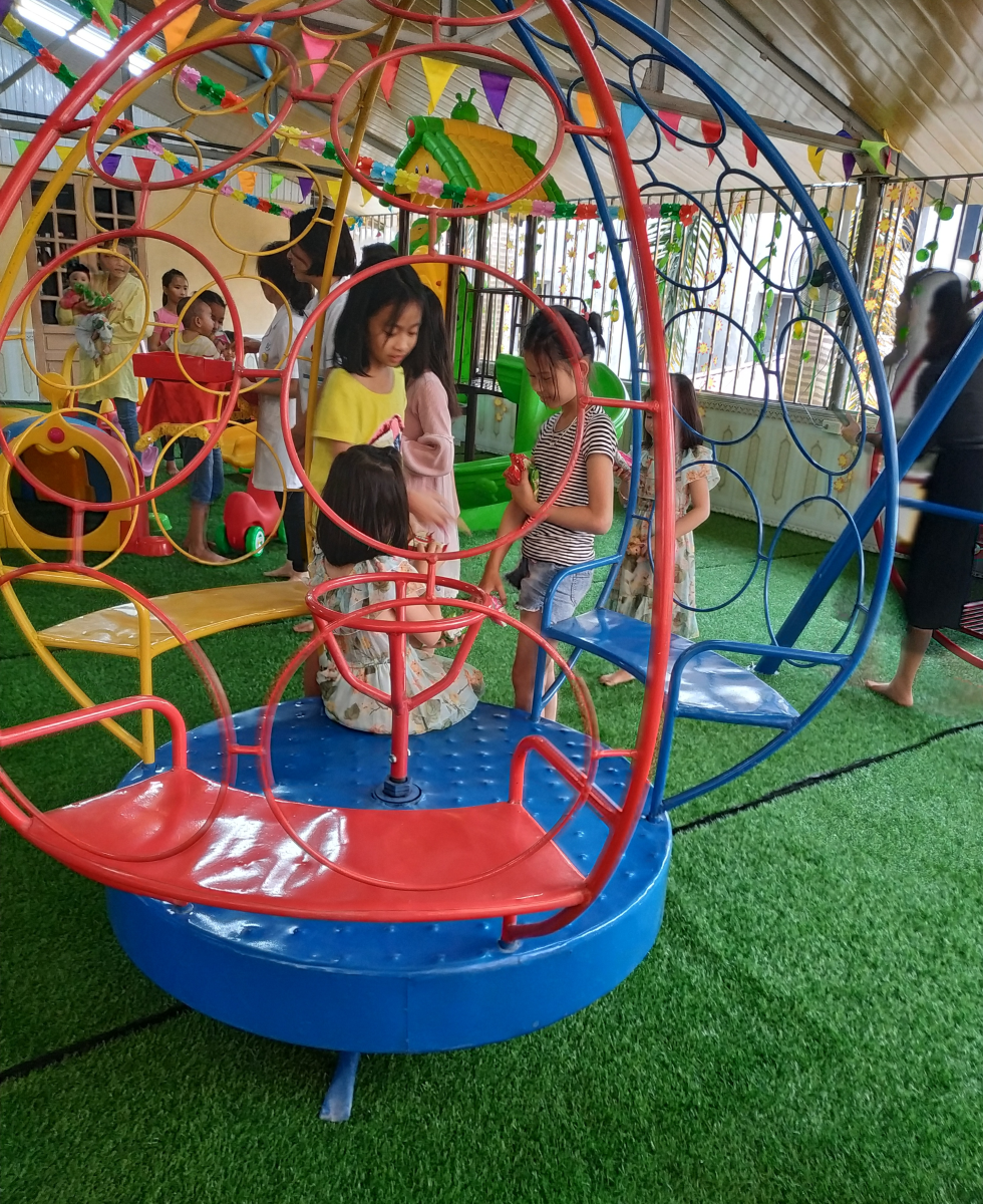 Khánh thành khu vui chơi thiếu nhi tại Trung tâm Y tế thành phố Yên Bái