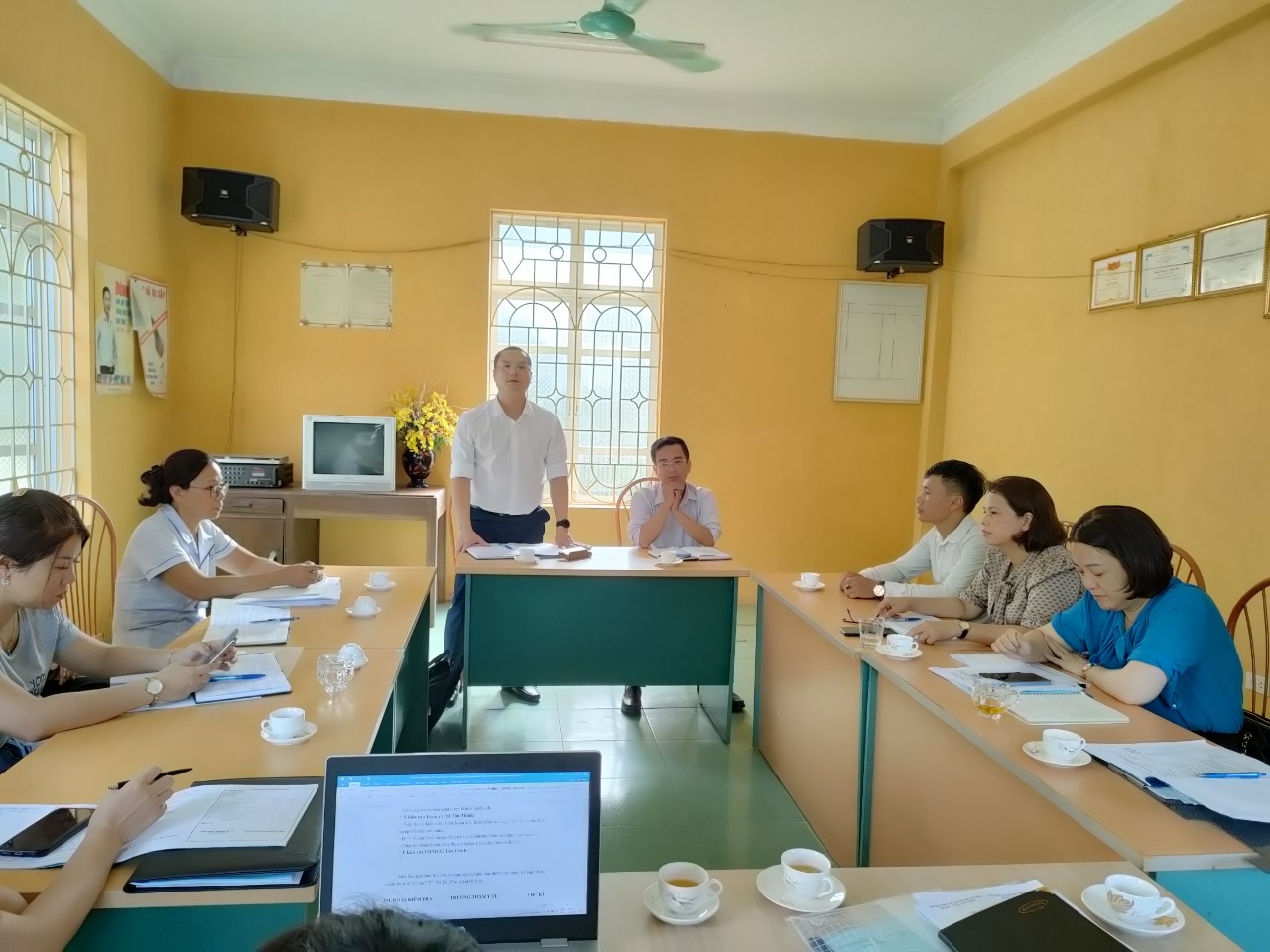 Hình ảnh tin tức Kiểm tra Trạm Y tế xã, phường 6 tháng đầu năm 2022.